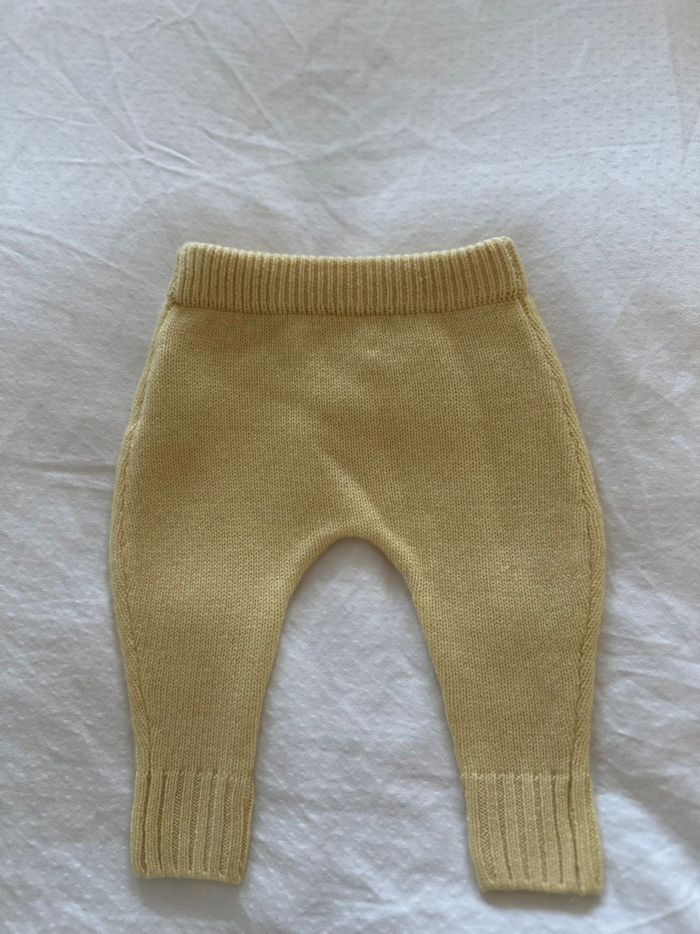 Cashmere Pants – Sunlight Yellow